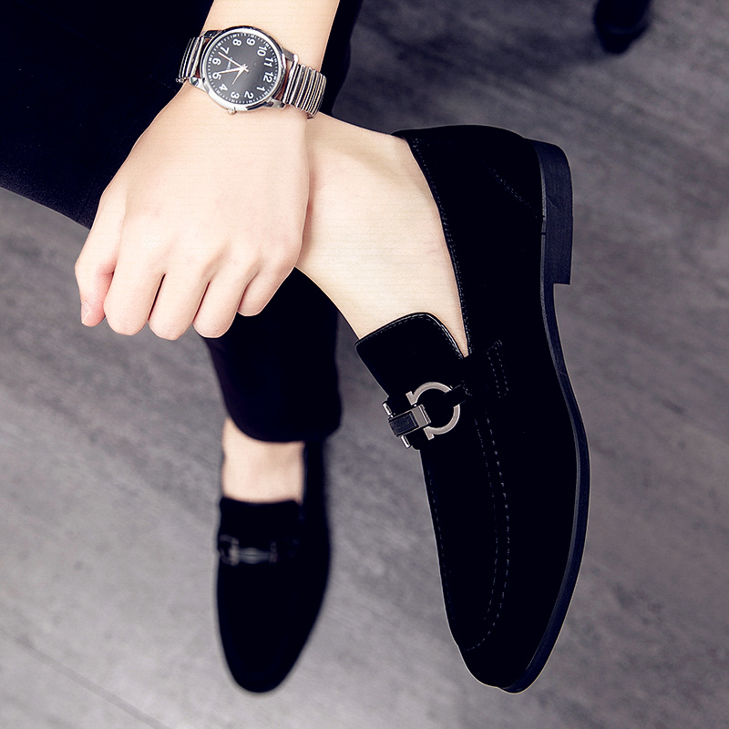รองเท้าหนังผู้ชาย มีไซส์39-44 รองเท้าโลฟเฟอร์ชาย Slip-On Shoes มีขนาด39-44