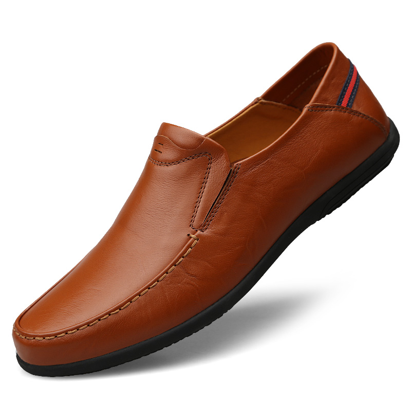 รองเท้าหนังผู้ชาย มีไซส์39-44 รองเท้าโลฟเฟอร์ชาย Slip-On Shoes มีขนาด39-44