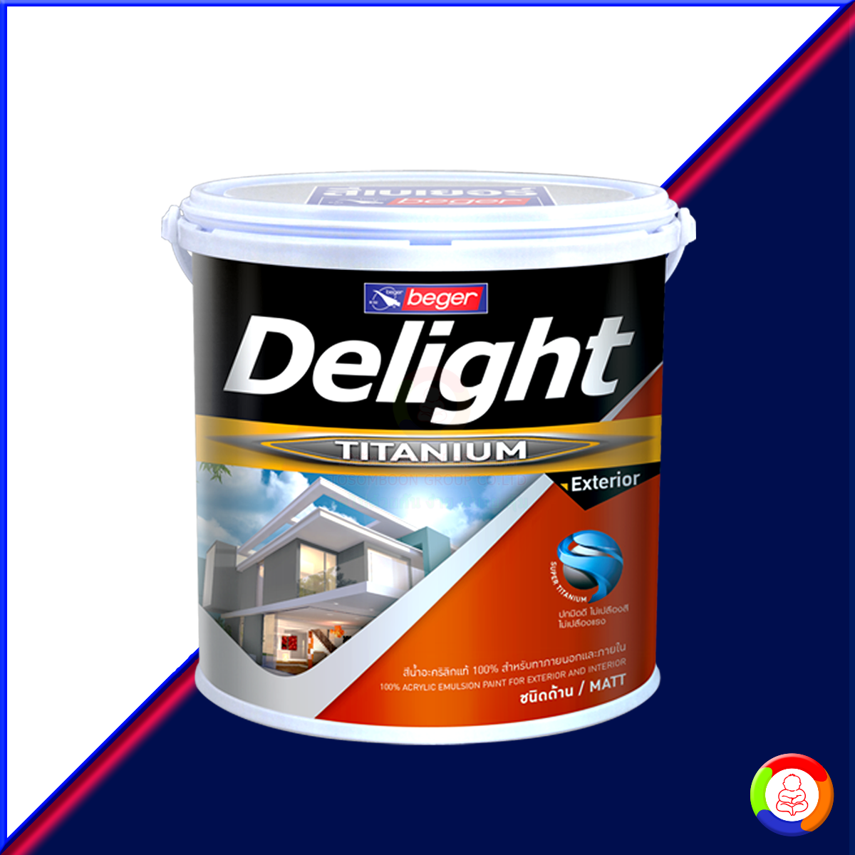 Beger Delight Titanium for Exterior