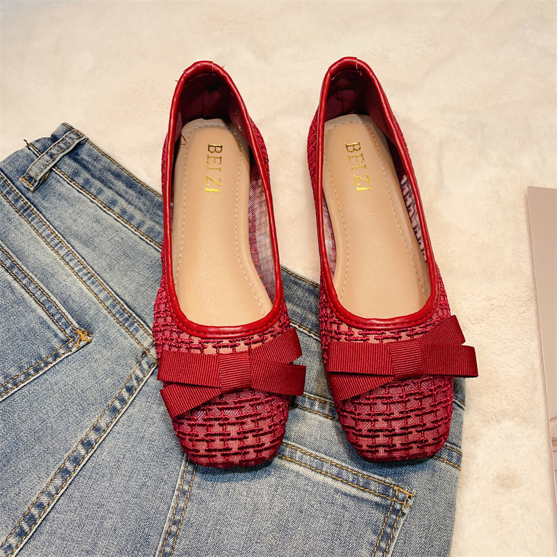 รองเท้าคัทชูผู้หญิงส้นเตี้ย ใส่สบาย มีขนาด35-40