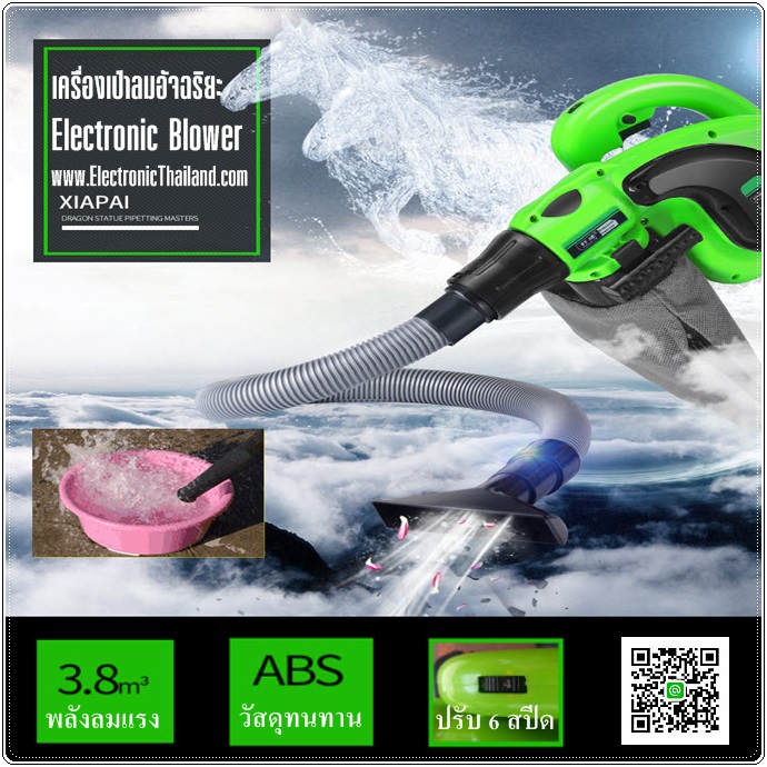 Electronic Blower เครื่องเป่าลม อัจฉริยะ พลังช้าง สำหรับช่างมืออาชีพ