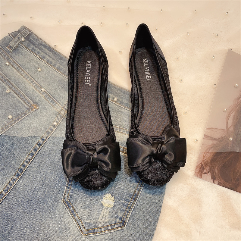 รองเท้าคัทชูผู้หญิงส้นเตี้ย ใส่สบาย มีขนาด35-40