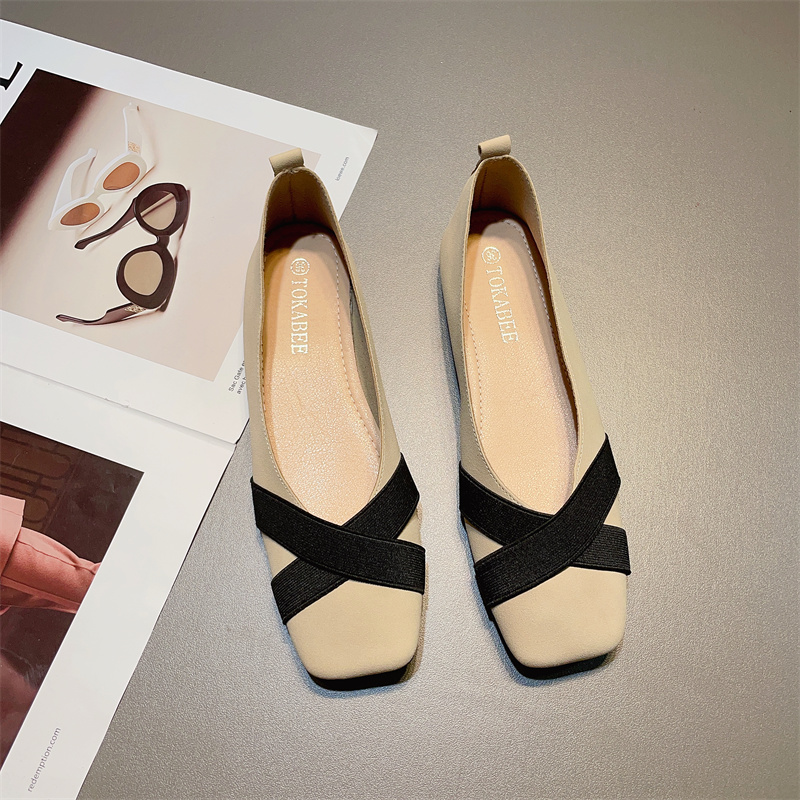รองเท้าคัทชูผู้หญิงส้นเตี้ย ใส่สบาย มีขนาด35-40