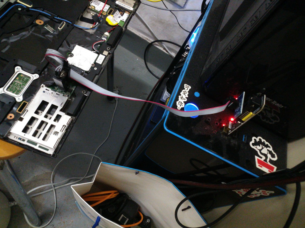 สายแฟลช มหาเทพ1 SPI BIOS FLASH SOP8