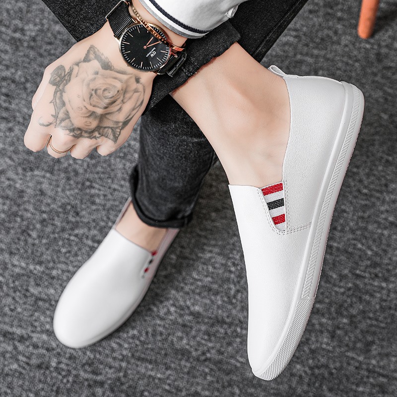รองเท้าหนังผู้ชาย มีไซส์39-44 รองเท้าโลฟเฟอร์ชาย Slip-On Shoes มีขนาด39-44