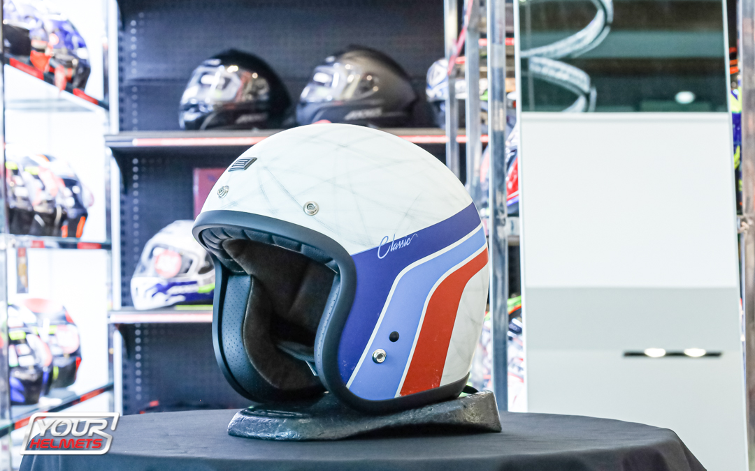 หมวกกันน็อค ORIGINE HELMETS รุ่น PRIMO CLASSIC VINTAGE WHITE MATT