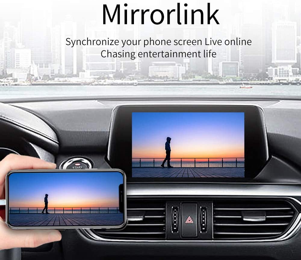 Carlinkit android auto apple carplay dongle เชื่อมต่อกับจอAndroid ตั้งแต่ version5+