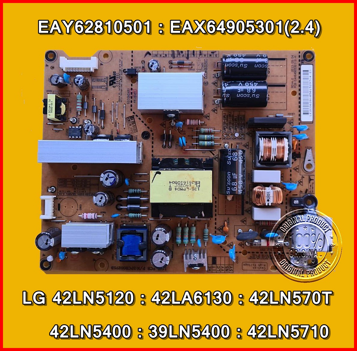 POWER SUPPLY LG 42LN5120 :42LA6130 :42LN570T :42LN5400 :39LN5400 :42LN5710