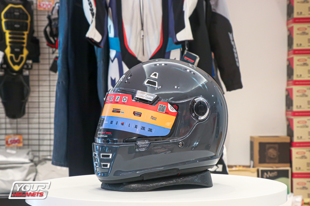 หมวกกันน็อค MT HELMETS รุ่น JARAMA GLOSS TITANIUM