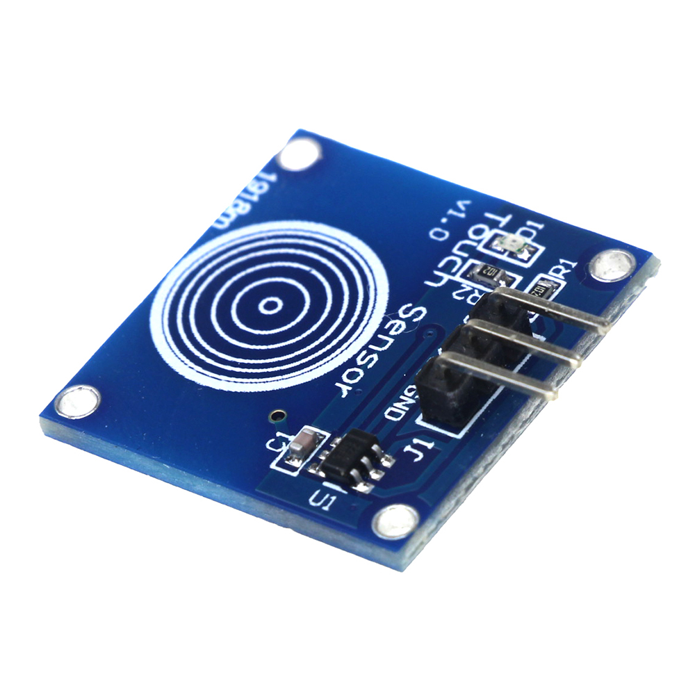สวิทช์สัมผัส TTP223B Digital Touch Sensor Module สำหรับ Arduino และ Raspberry Pi