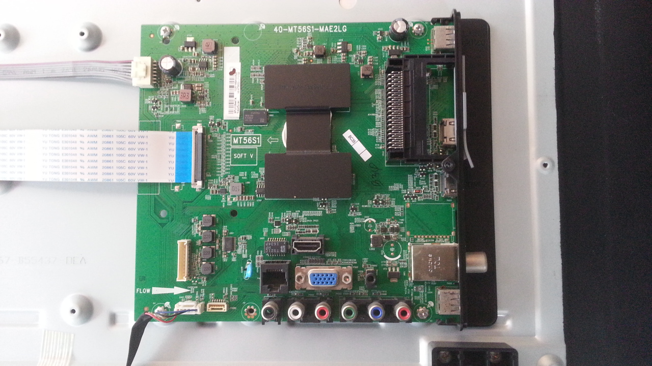 Main Board TCL LED55F2700 Smart TV 40-MT56S1-MAE2LG :MT56S1 :T8-55AP3A-MA1