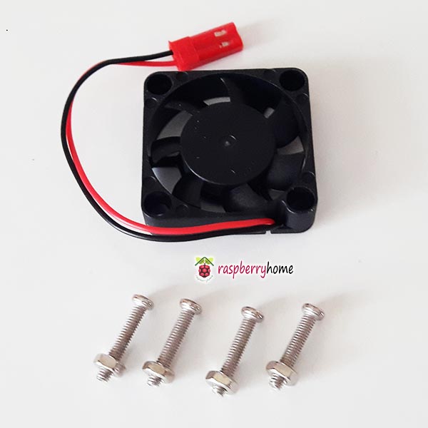 พัดลมระบายความร้อน CPU สำหรับ Raspberry Pi - Pi Fan Active Cooling Fan 5V