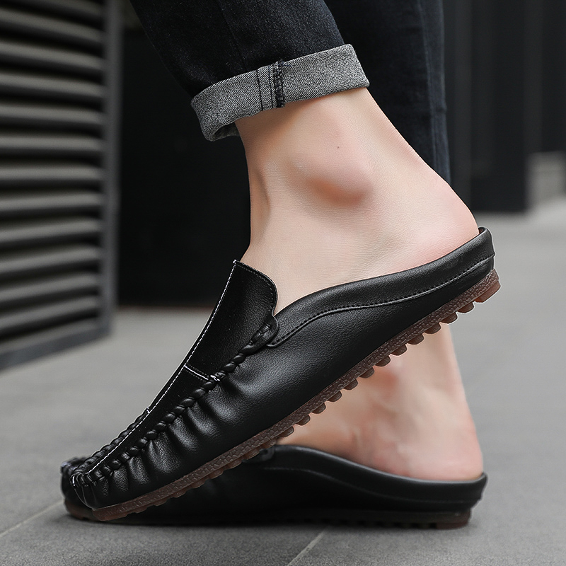 รองเท้าหนังผู้ชาย มีไซส์39-44 รองเท้าโลฟเฟอร์ชาย Slip-On Shoes มีขนาด39-44