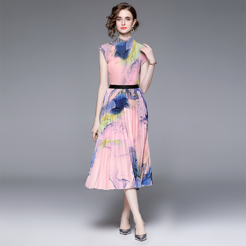 ชุดเดรสยาวสวยๆ ชุดเดรสยาวใส่สบาย ใส่ทำงาน มีขนาดS M L XL 2XL