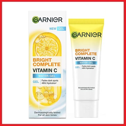 การ์นิเย่ ไบรท์ คอมพลีท วิตามินซี วอเตอร์-เจล Garnier Bright Complete Vitamin C Water-Gel : 20 ml.