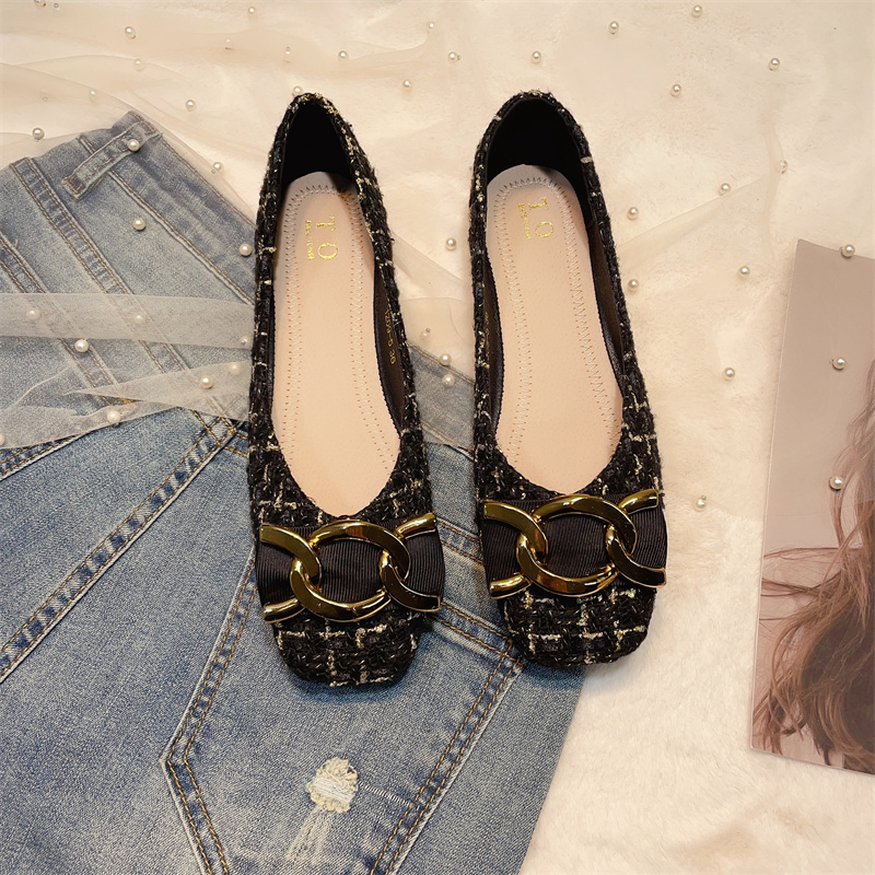 รองเท้าคัทชูผู้หญิงส้นเตี้ย ใส่สบาย มีขนาด35-40