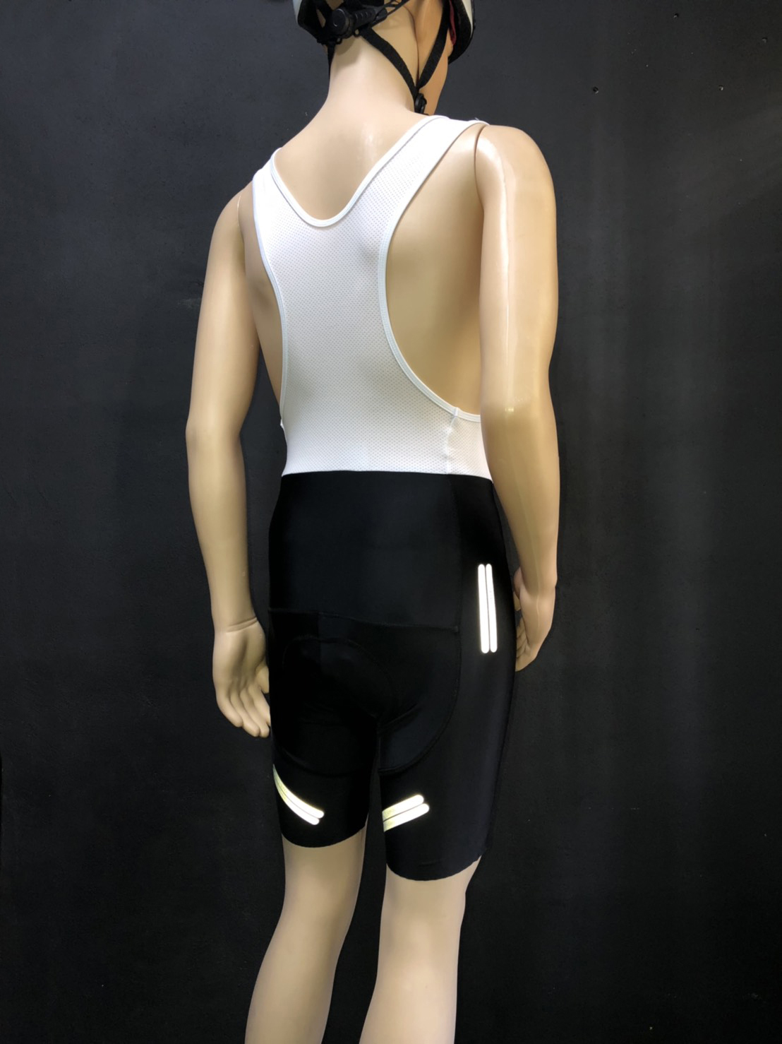 กางเกงปั่นจักรยาน เอี๊ยมขาสั้น เป้าเจล Antibacterial ปลายขาไร้รอยต่อ รอยพับเย็บ