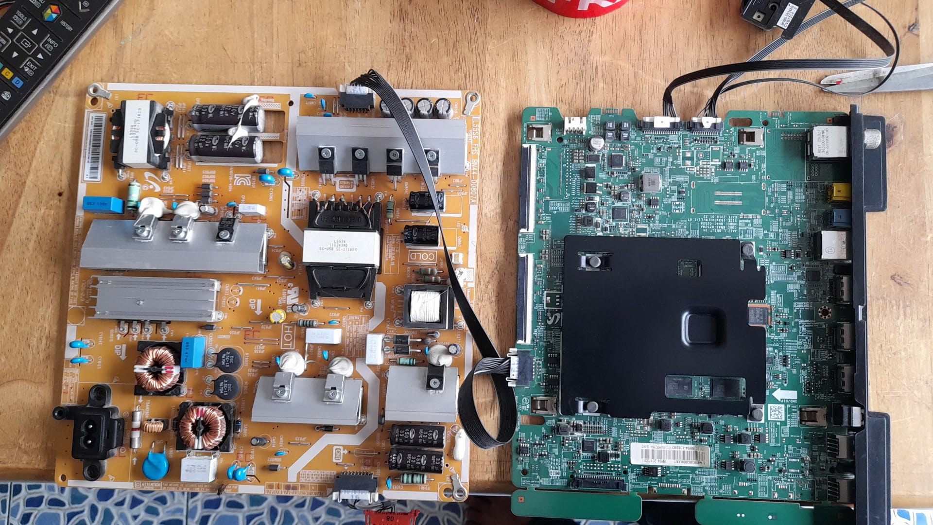 Main Board Samsung (เมนบอร์ด ซัมซุง) UA49KU6300K : BN94-10826D : BN94-10826E