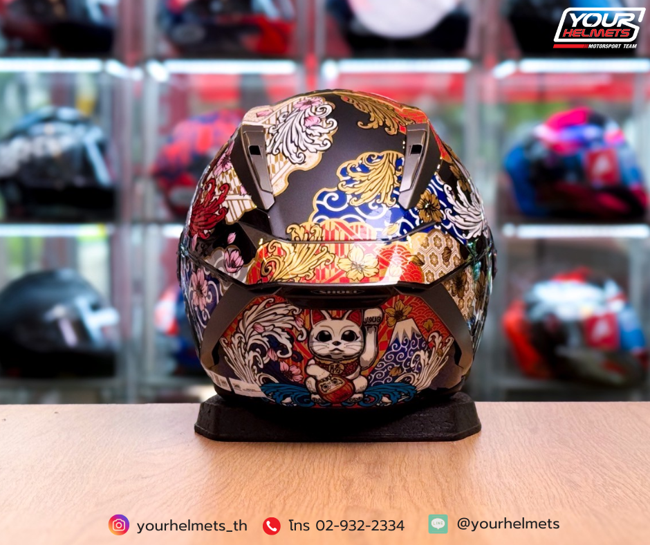 หมวกกันน็อค SHOEI รุ่น X-Fifteen - Marquez Motegi5