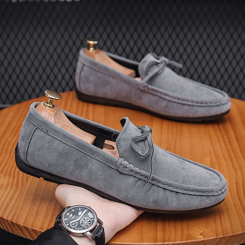 รองเท้าหนังผู้ชาย มีไซส์39-44 รองเท้าโลฟเฟอร์ชาย Slip-On Shoes มีขนาด39-44