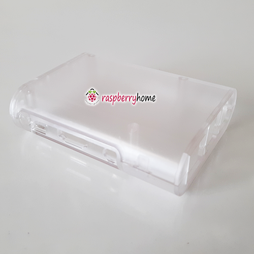 Raspberry Pi 3 Case Cover Shell Enclosure Box โปร่งใส ขุ่นเล็กน้อย (มีรอยขีดข่วนเล็กน้อย)