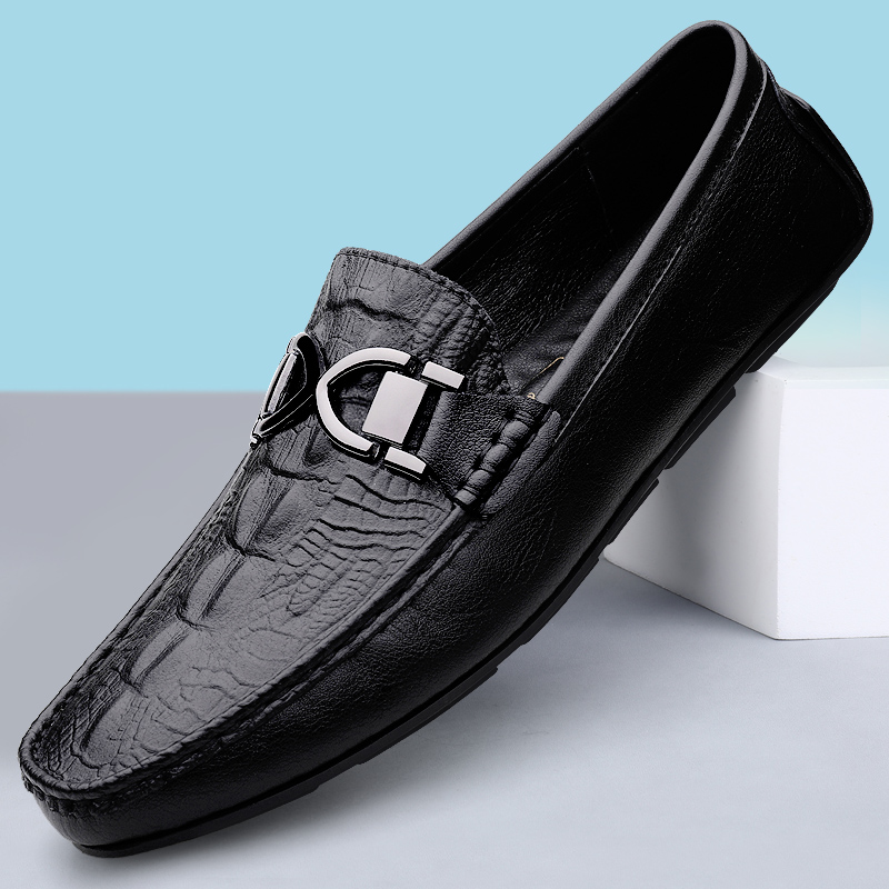รองเท้าหนังผู้ชาย มีไซส์39-44 รองเท้าโลฟเฟอร์ชาย Slip-On Shoes มีขนาด39-44