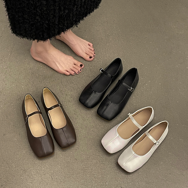 รองเท้าคัทชูผู้หญิงส้นเตี้ย ใส่สบาย มีขนาด35-40