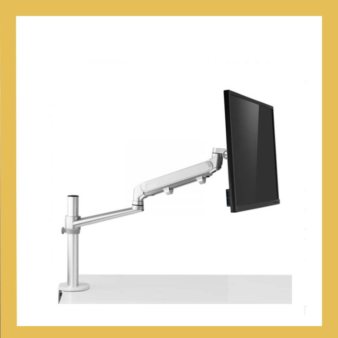 Single Monitor/Laptop Gas Spring Arm Desk Mount
