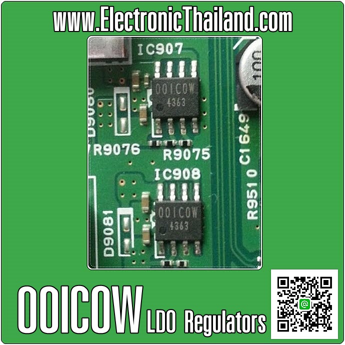 00ICOW IC.LDO Variable Regulators