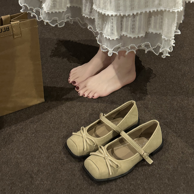 รองเท้าคัทชูผู้หญิงส้นเตี้ย ใส่สบาย มีขนาด35-40