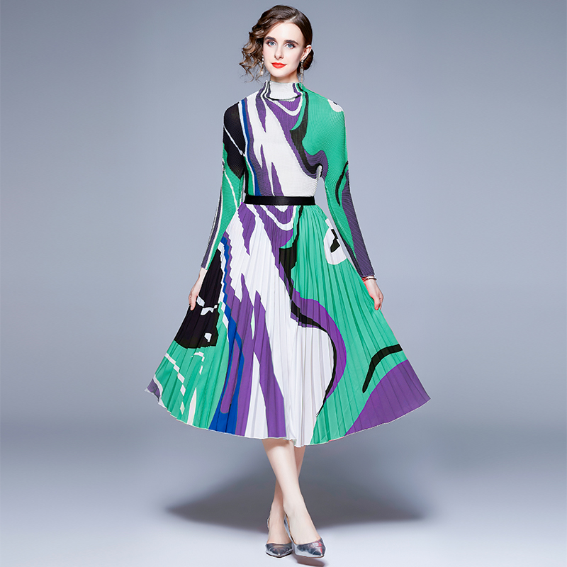 ชุดเดรสยาวสวยๆ ชุดเดรสยาวใส่สบาย ใส่ทำงาน มีขนาดS M L XL 2XL