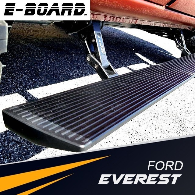 E-BOARD FORD RANGER บันไดข้าง สไลด์ไฟฟ้าอัจฉริยะ