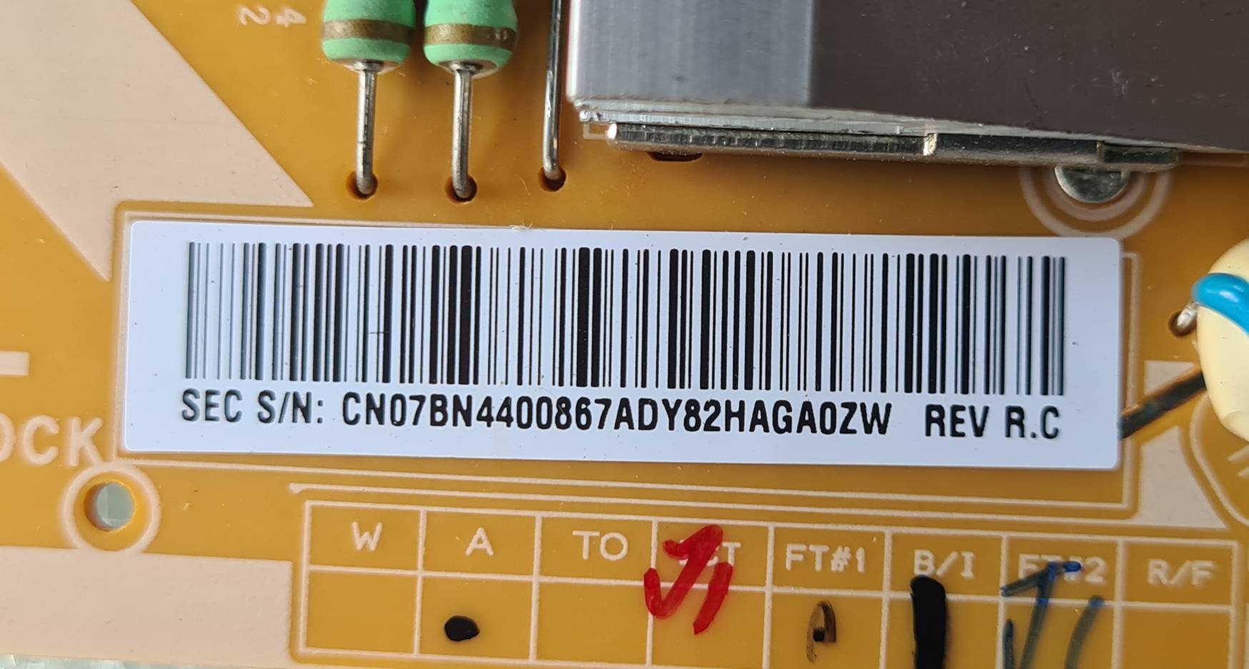 POWER SUPPLY SAMSUNG UA43K5100AK : UA43K5300AK : BN44-00867A