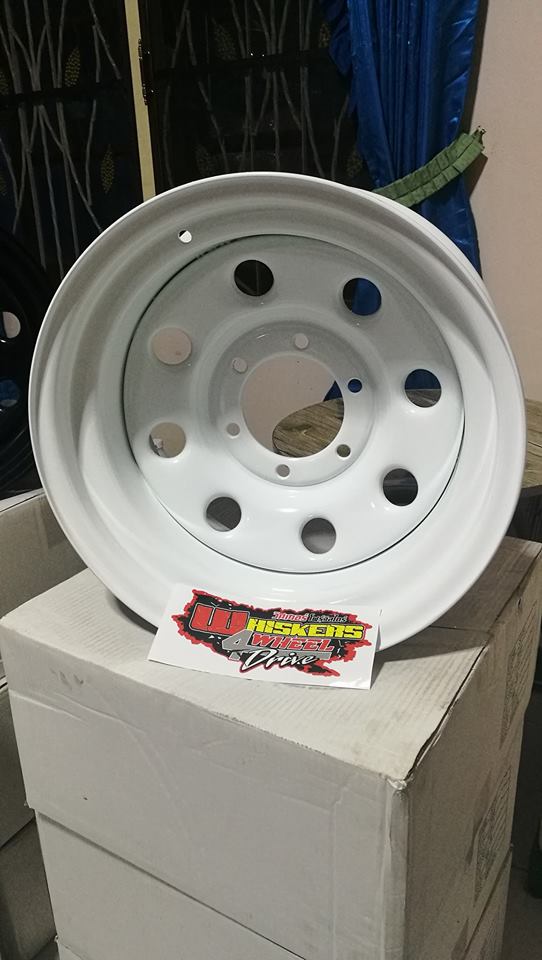 ล้อกระทะ ออฟโรด SOFT8-ขาว-16-8-30 สีขาว