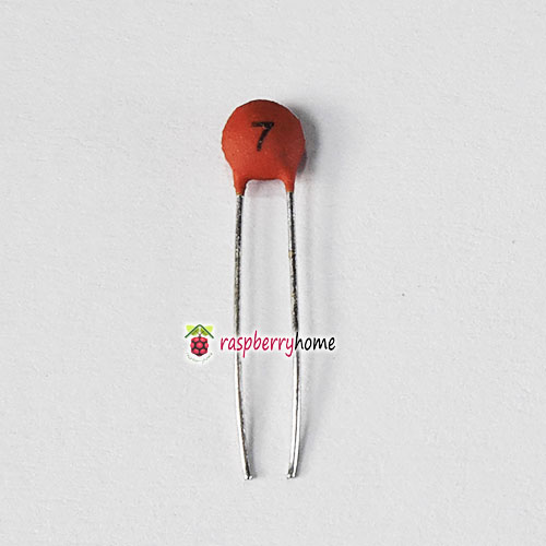 7 pF 50V เซรามิคคาปาซิเตอร์ Ceramic Capacitor จำนวน 5 ตัว