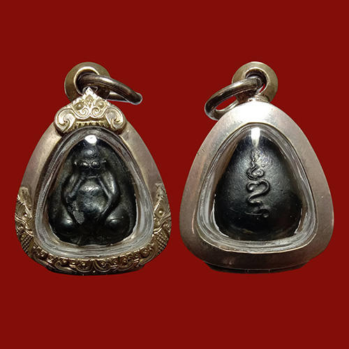 พระปิดตา หลังยันต์อุ หลวงปู่ทอง วัดราชโยธา กทม.