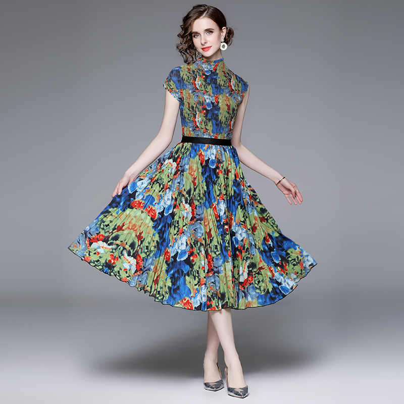 ชุดเดรสยาวสวยๆ ชุดเดรสยาวใส่สบาย ใส่ทำงาน มีขนาดS M L XL 2XL