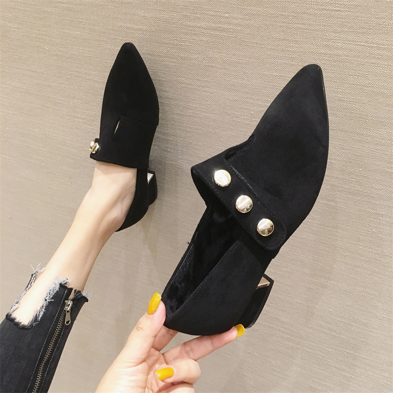 รองเท้าคัทชูผู้หญิงส้นเตี้ย ใส่สบาย มีขนาด35-40