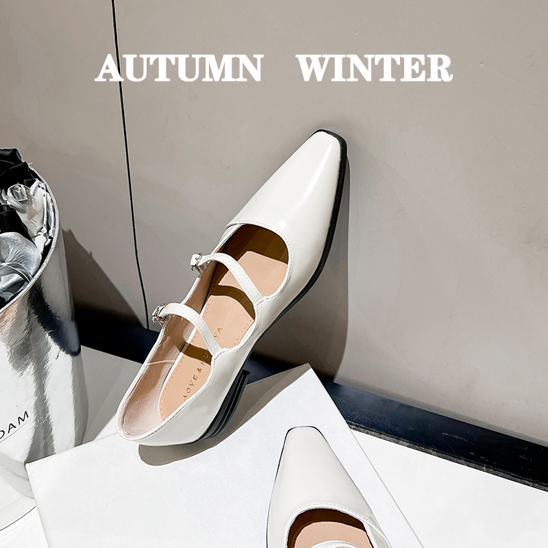 รองเท้าคัทชูผู้หญิงส้นเตี้ย ใส่สบาย มีขนาด35-43