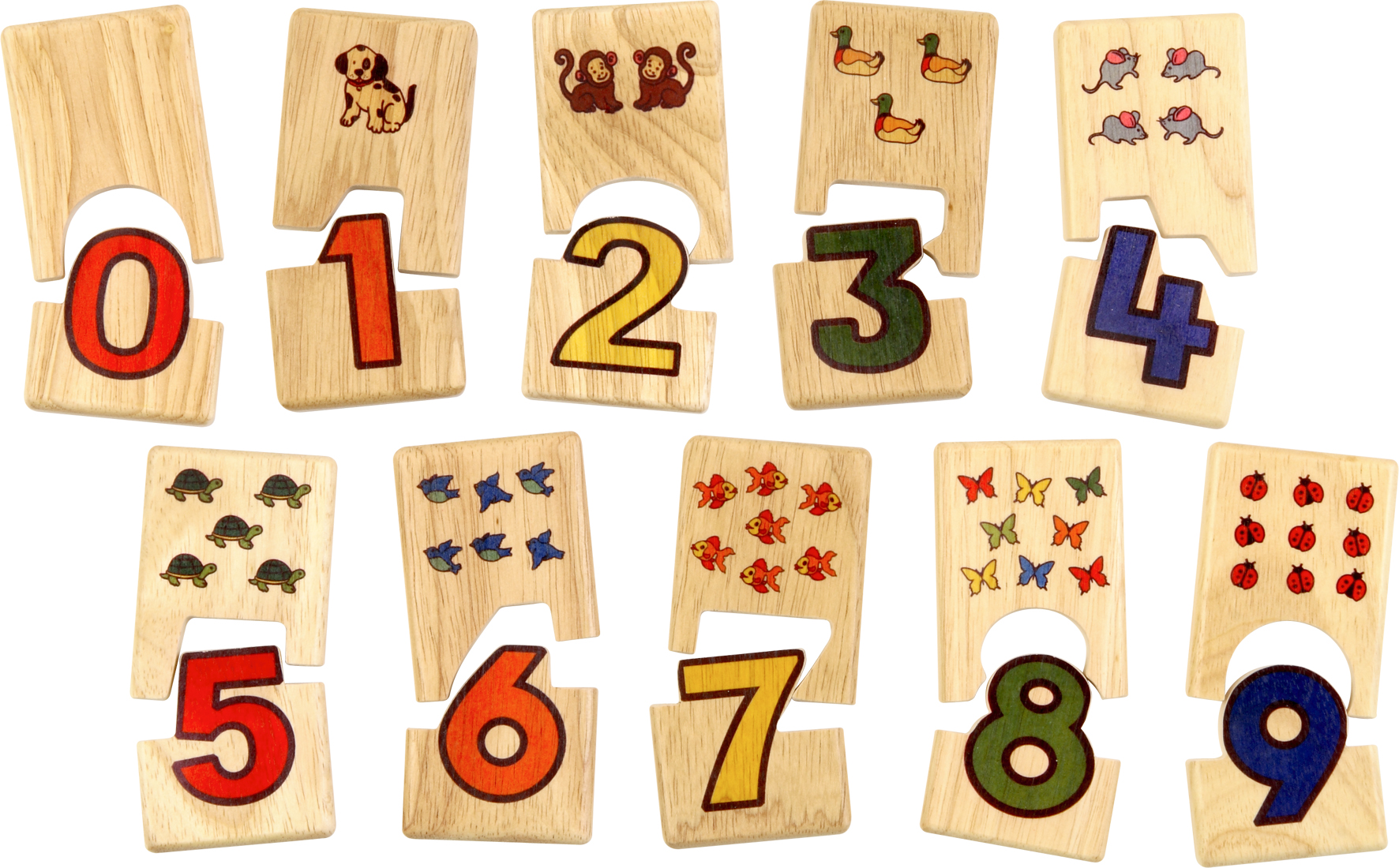 ถาดนับตัวเลข ของเล่นเสริมพัฒนาการ ช่วยฝึกความจำกับตัวเลขพื้นฐาน