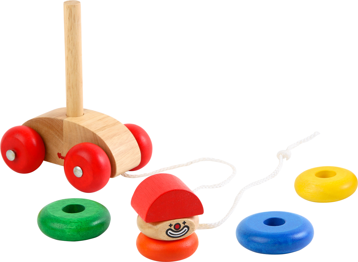 รถเลื่อนห่วงพาเพลิน ของเล่นเสริมสร้างการเรียนรู้ ของเล่นฝึกทักษะ