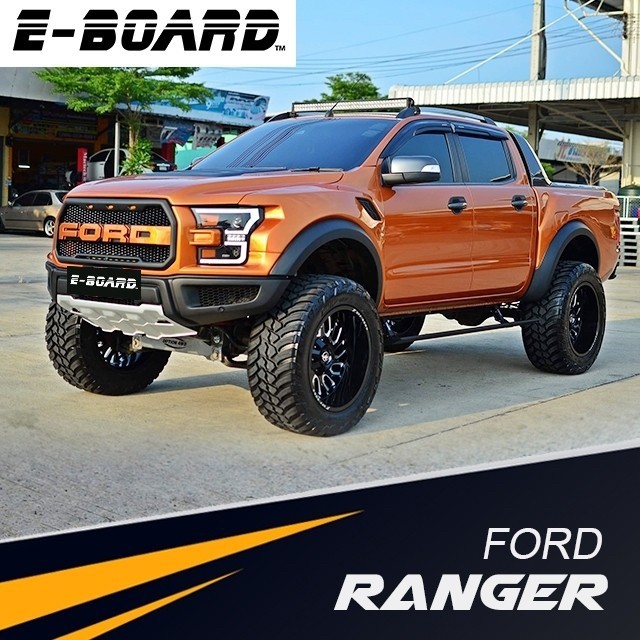 บันไดข้าง สไลด์ไฟฟ้าอัจฉริยะ E-BOARD FORD RANGER