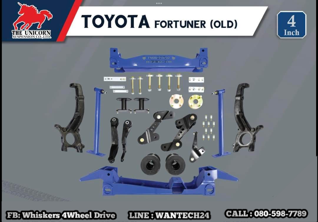 Fortuner 4 นิ้ว ( Unicorn )
