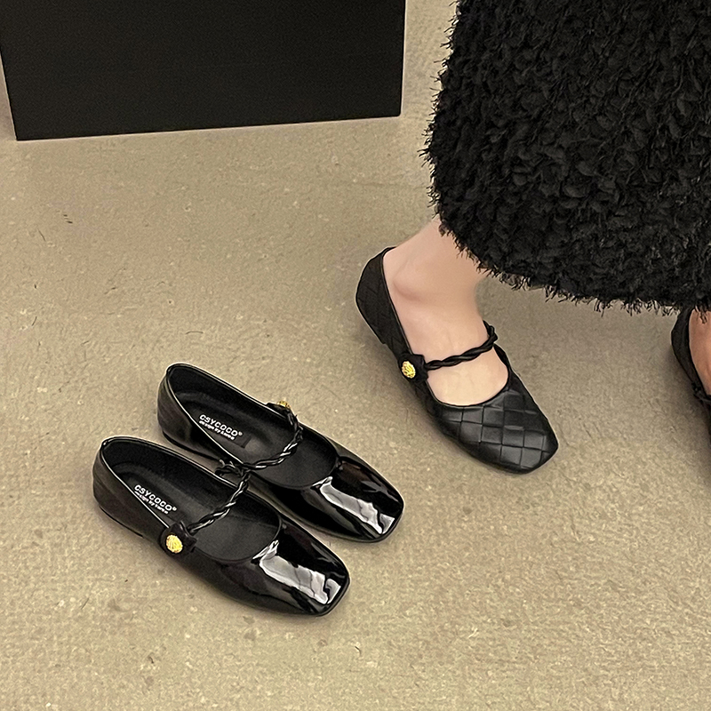 รองเท้าคัทชูผู้หญิงส้นเตี้ย ใส่สบาย มีขนาด35-40