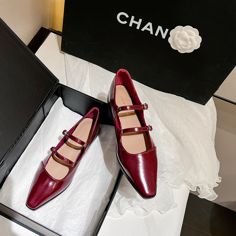 รองเท้าคัทชูผู้หญิงส้นเตี้ย ใส่สบาย มีขนาด35-43