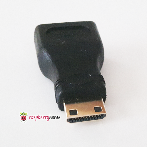 แจ๊คแปลงหัว HDMI เป็น Mini HDMI สำหรับ Pi Zero