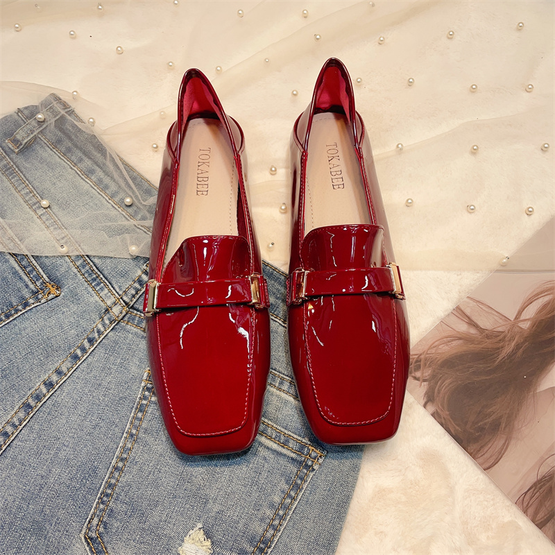 รองเท้าคัทชูผู้หญิงส้นเตี้ย ใส่สบาย มีขนาด35-40