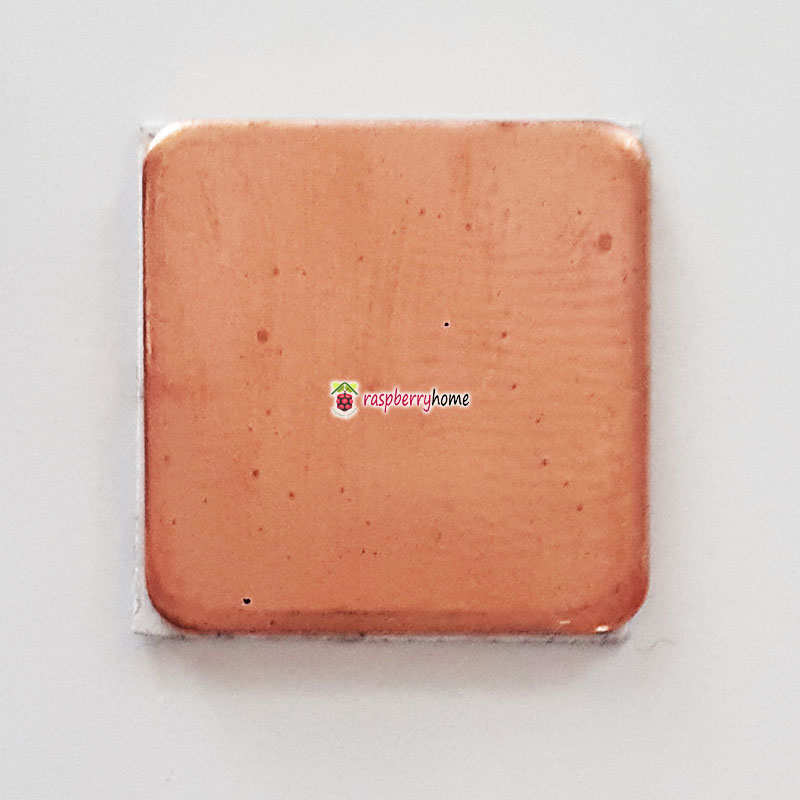 ซิงค์ระบายความร้อนทองแดง Copper Heat Sink Cooling Raspberry Pi 3 B หรือ B+ จำนวน 1 ชิ้น