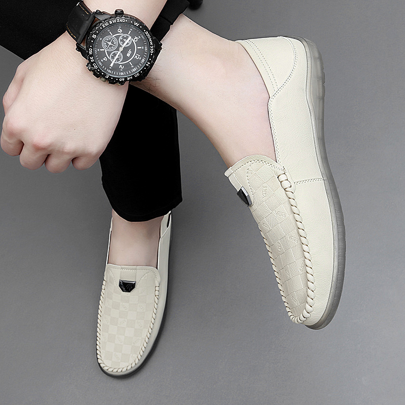 รองเท้าหนังผู้ชาย มีไซส์39-44 รองเท้าโลฟเฟอร์ชาย Slip-On Shoes มีขนาด39-44