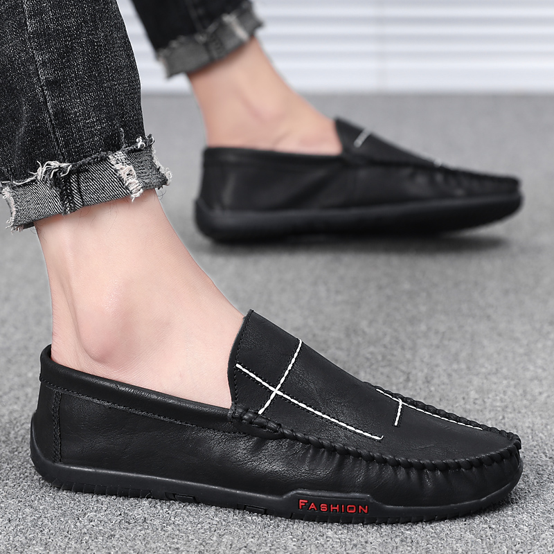รองเท้าหนังผู้ชาย มีไซส์39-44 รองเท้าโลฟเฟอร์ชาย Slip-On Shoes มีขนาด39-44